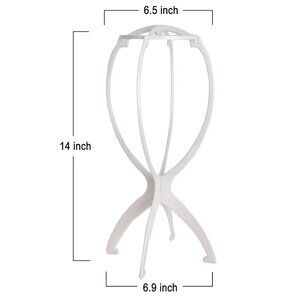 MapofBeauty 14 in Wig Stand Holder New